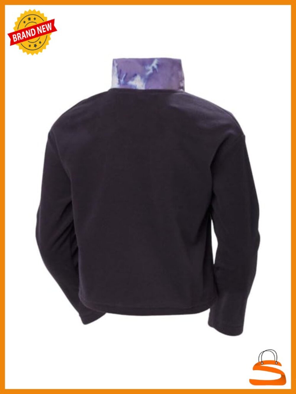 Cropped Fleece Half Zip Pullover Sweatshirt Polartec Women's Outdoor - Picture 4 of 5